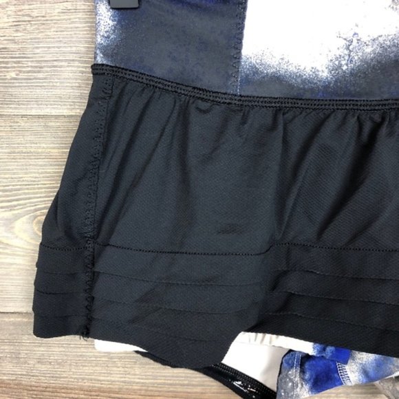 Lululemon Breath Of Fire Skirt Black Milky Way - Picture 5 of 8